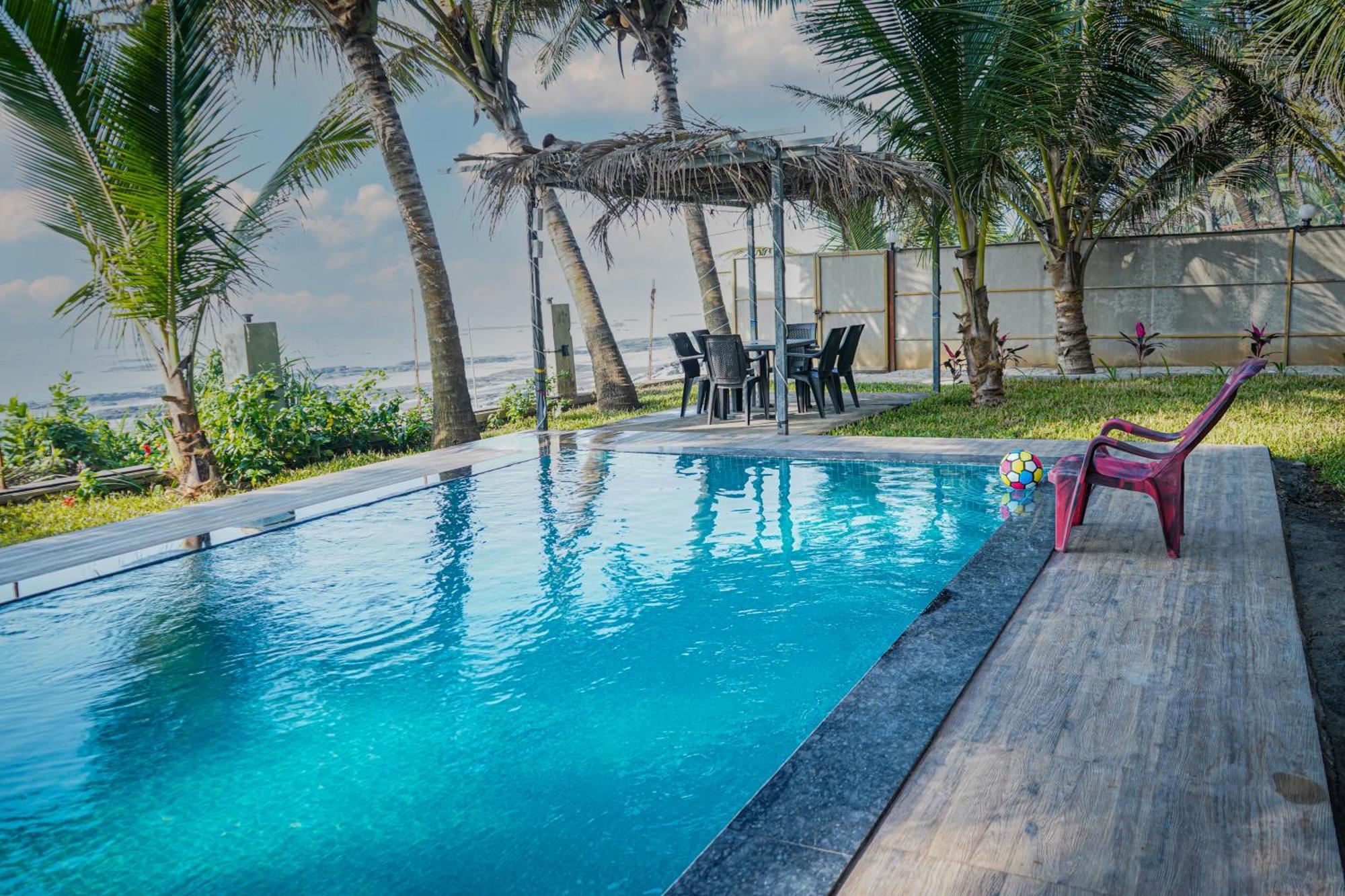 En Ocean Infinity Pool Villa Overlooking Sea ,Beach Touch Alībāg Dış mekan fotoğraf