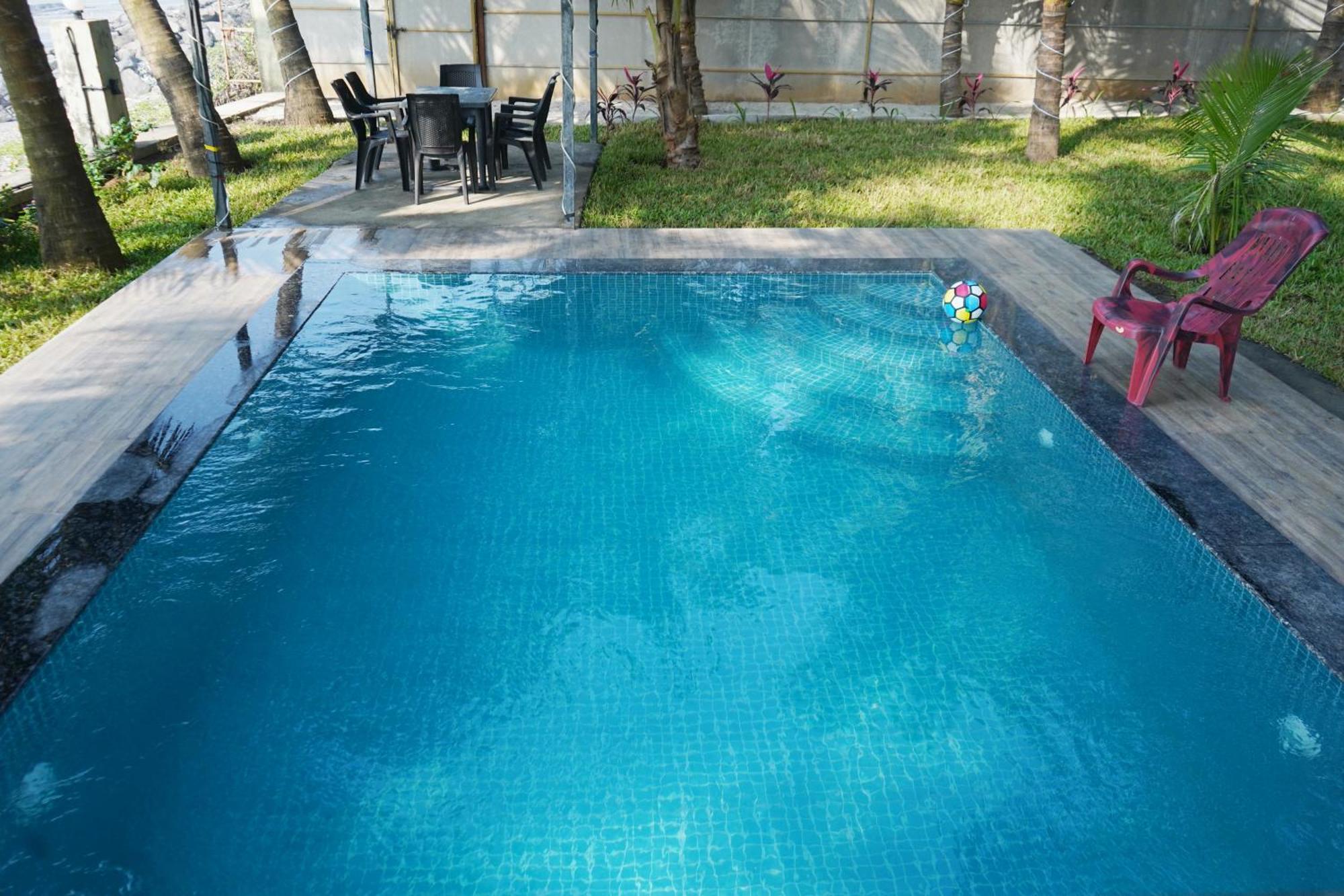 En Ocean Infinity Pool Villa Overlooking Sea ,Beach Touch Alībāg Dış mekan fotoğraf