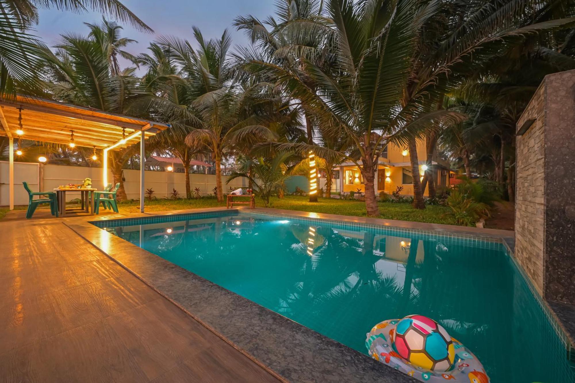 En Ocean Infinity Pool Villa Overlooking Sea ,Beach Touch Alībāg Dış mekan fotoğraf